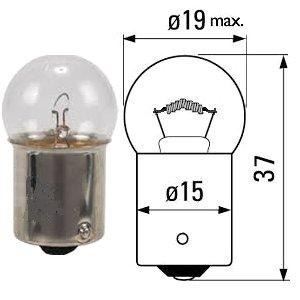 R10W Lámpara Halógena 12V 10W (1)