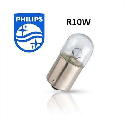 R10W Philips Lámpara Piloto 12V 10W