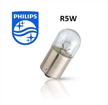R5W Philips Lámpara Piloto 12V 5W