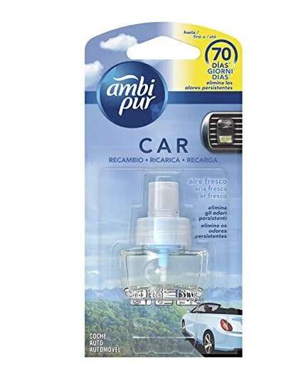 Recambio Ambipur Car Plus · Aire Fresco · 7ml
