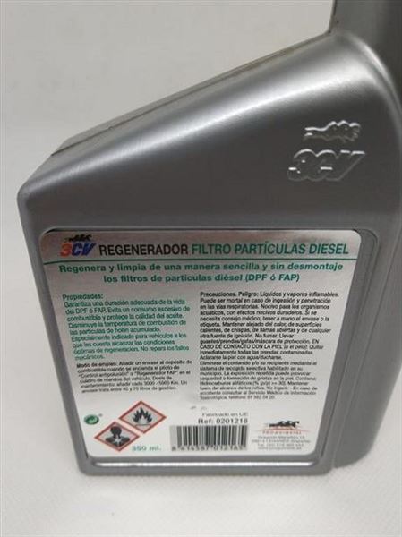 3CV Aditivo Regenerador Filtro Partículas Diesel · Profesional · 350ml (3)