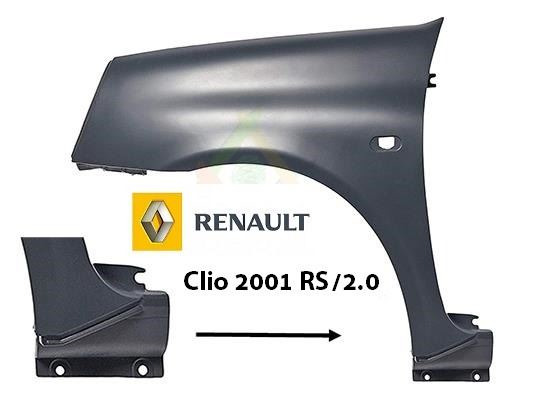 Renault Clio 2001-2004 Aleta Delantera · Motores RS/2.0 16V (1)