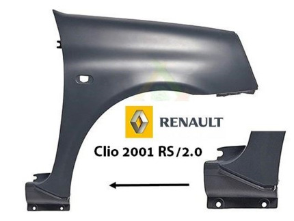Aleta Delantera Renault Clio 2001-2009. Motores RS/2.0 16V
