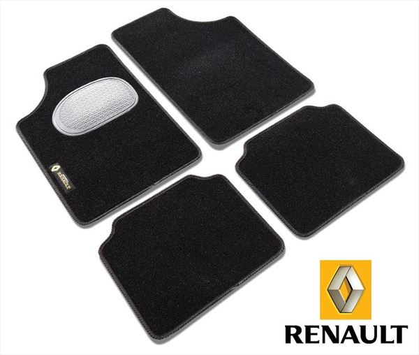 RENAULT · Juego de 4 Alfombras Adaptables