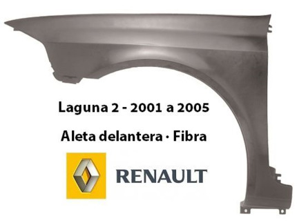 Aleta Delantera Renault Laguna 2001-2005. Laguna II, fase 1