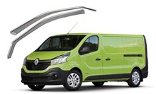 Renault Trafic / Opel Vivaro / Fiat Talento 2014-actualidad · Deflectores de Aire · Juego Delantero