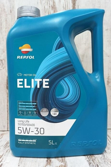 aceite motor repsol elite 5W30 long life de segunda mano por 13