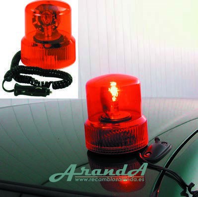 Rotativo Magnético a Toma de Mechero 12V