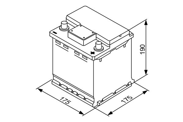 S4000 Batería Bosch 12V 44Ah 420A -/+ Turismos y Utilitarios (1)