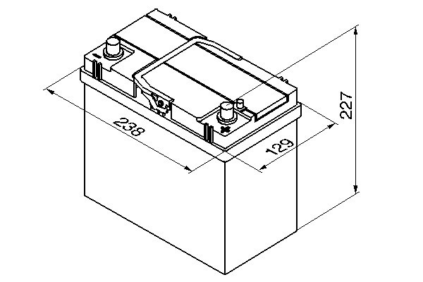 S4021 Batería Bosch 12V 45Ah 330A -/+ Turismos y Utilitarios (1)