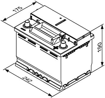 S4E05 Batería Bosch EFB 12V 60Ah 560A -/+ Start Stop · Alto Rendimiento (1)