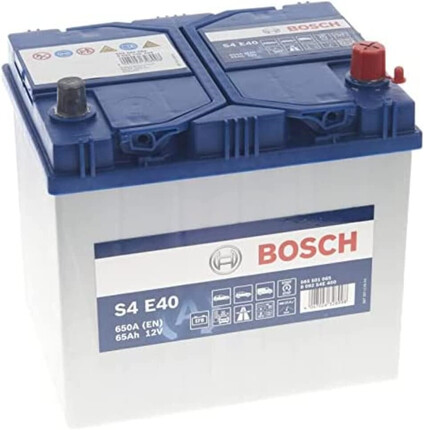 S4E40 Batería Bosch EFB 12V 65Ah 650A -/+ Start Stop · Alto Rendimiento