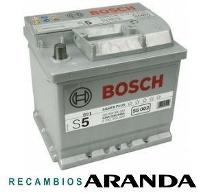 S5002 Batería Bosch 12V 54Ah 530A -/+ Alto Rendimiento