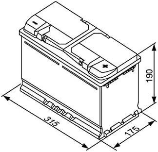 S5011 Batería Bosch S5 Turismo 12V 85AH 800A (1)