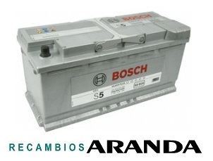 S5015 Batería Bosch 12V 110Ah 920A -/+ Alto Rendimiento