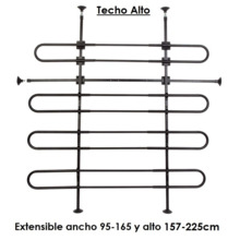 Separa Cargas Furgón Techo Alto · Acero Galvanizado