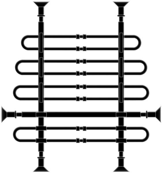 Separa Cargas Furgón Techo Alto · Barras Extensibles