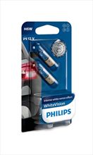 Set H6W Philips Whitevision Lámpara Yodo 12V 6W