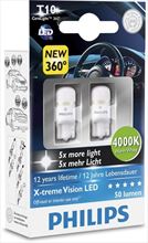 Set Philips XtremeVision LED 360º 12V 4000K