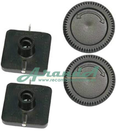 Sujeciones para alfombrillas coche