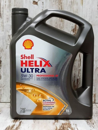 Shell 5W30 Helix A5/B5 · Ultra Professional AF · 5 Litros