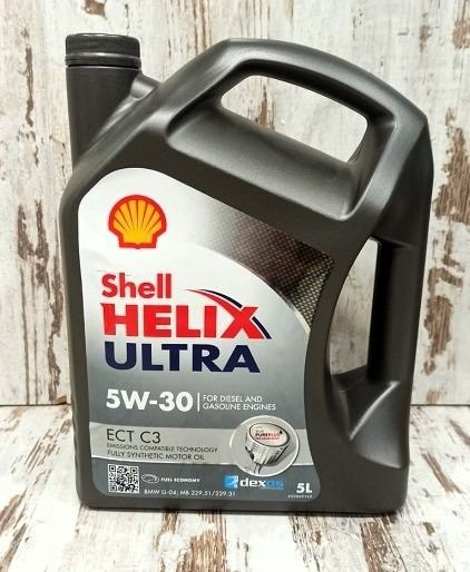 Shell 5W30 Helix ECT C3 · Fuel Economy · 5 Litros (3)