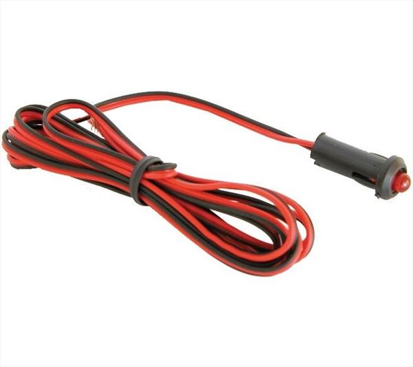 Piloto de alarma simulada 12V. Indicador luminoso de alarma