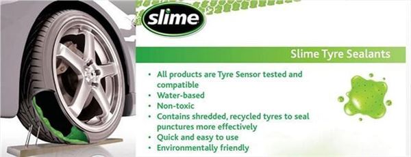 Slime Kit Reparapinchazos · Compresor + Solución Sellante (2)