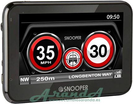 Snooper MySpeed XL Avisador de Radares