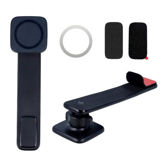 Soporte magnético para móvil BTR · Velcro salpicadero (2)