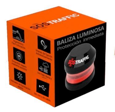 SOS Traffic - Baliza Aviso Emergencia LED MicroUSB (1)