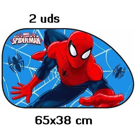 Spiderman - Juego 2 Parasoles Laterales Grandes 65x38cm