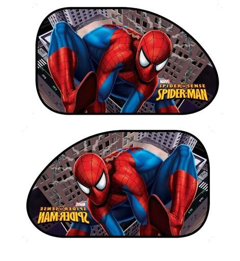 Spiderman - Juego 2 Parasoles Laterales Grandes 65x38cm (1)
