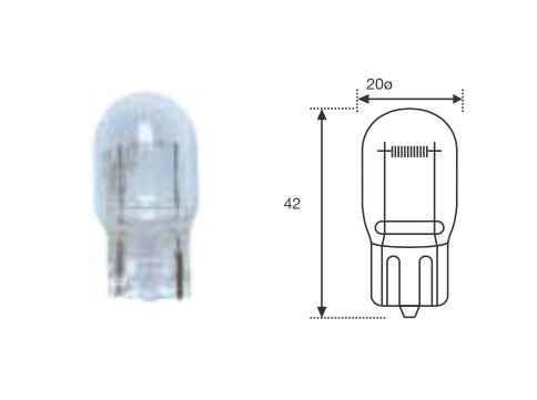 T20 Lámpara Halógena 12V 21W (1)