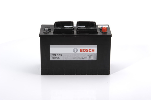 T3035 Bosch 12V 110AH 680A · Batería Gama T3 · Industrial y Maquinaria
