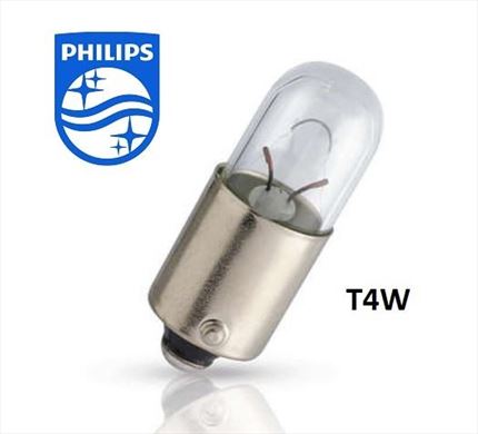 T4W Philips Lámpara Piloto 12V 4W