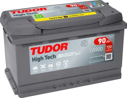 TA900 Batería Tudor High Tech 12V 90Ah 720A -/+ Turismos y Berlinas