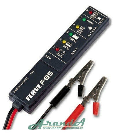 F-85 Tester Electrónico Ferve Test 12V
