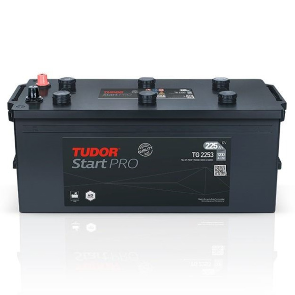 TG2253 Batería Tudor 12V 215Ah 1200A · Bornes mismo lado +/- Industriales y Maquinaria