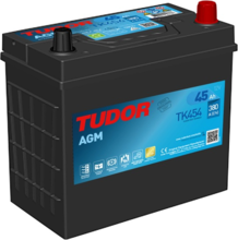 TK454 Batería Tudor AGM Start-Stop 12V 45Ah 380A -/+ Turismos y Berlinas