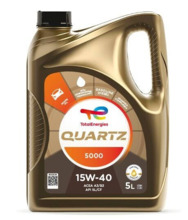 Total 15W40 Quartz Diésel 5000 · 5 Litros