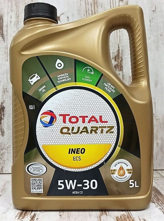 Total Quartz Ineo ECS 5W30 1L - 10,95 € - Neumáticos y Lubricantes