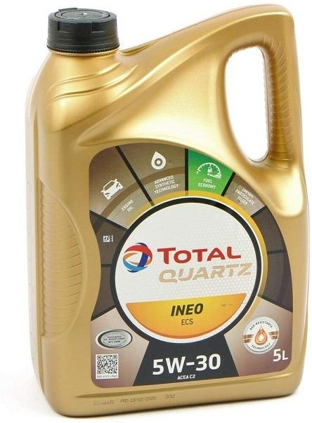 Total TOT5W30 5L - Aceite Total Quartz Ineo Ecs 5W30 5 Litros