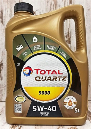 Total 5W40 Quartz 9000 Energy · 5 Litros