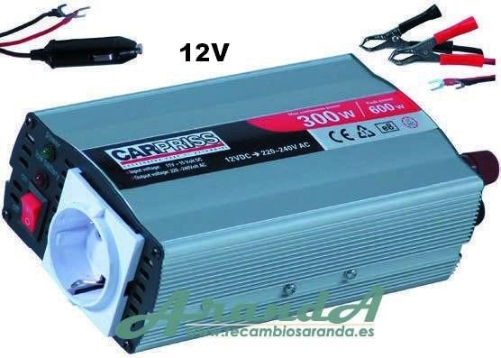 Transformador 12V a 220V + USB (1)