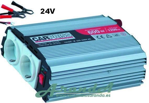 Transformador 24V a 220V + USB (1)