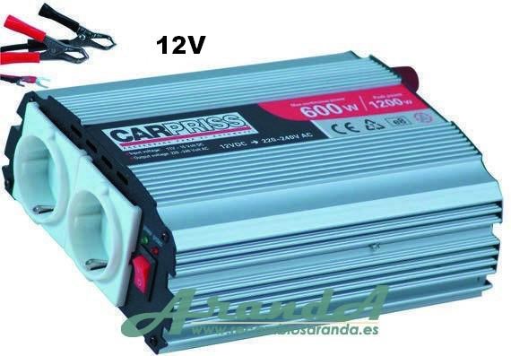 Transformador 12V a 220V + USB (1)