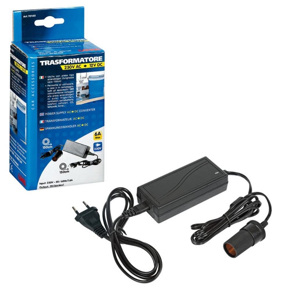 Transformador 6A de 220/240 a metros