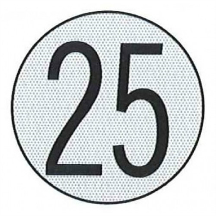 Placa Disco Velocidad 25