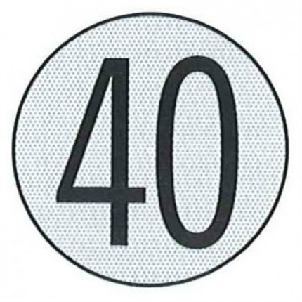 Placa Disco Velocidad 40